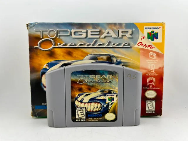 Top Gear Overdrive Nintendo 64 N64