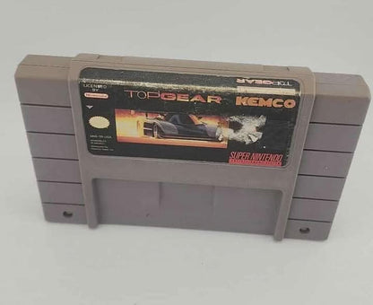 Top Gear Super Nintendo Snes Kemco