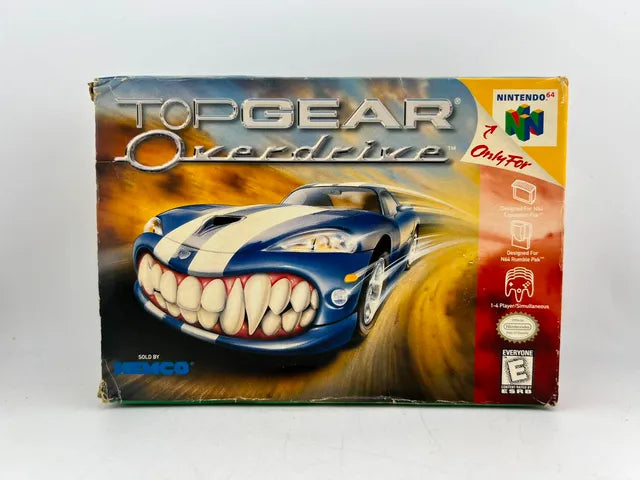 Top Gear Overdrive Nintendo 64 N64