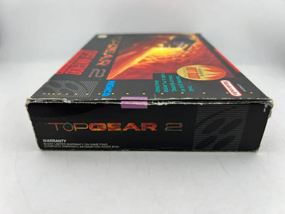 Top Gear 2 Super Nintendo Snes