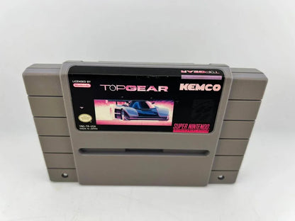 Top Gear Super Nintendo Snes
