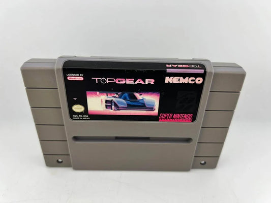 Top Gear Super Nintendo Snes