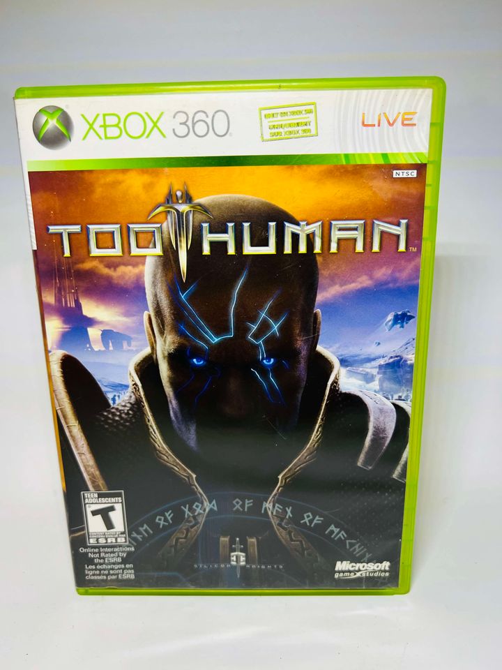 TOO HUMAN (XBOX 360 X360) - jeux video game-x