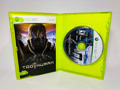 TOO HUMAN (XBOX 360 X360) - jeux video game-x