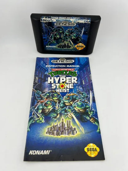 Teenage Mutant Ninja Turtles Hyperstone Heist Sega Genesis SG