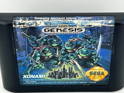 Teenage Mutant Ninja Turtles Hyperstone Heist Sega Genesis SG