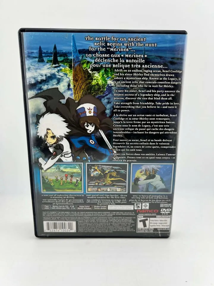 Tales of Legendia Playstation 2 PS2