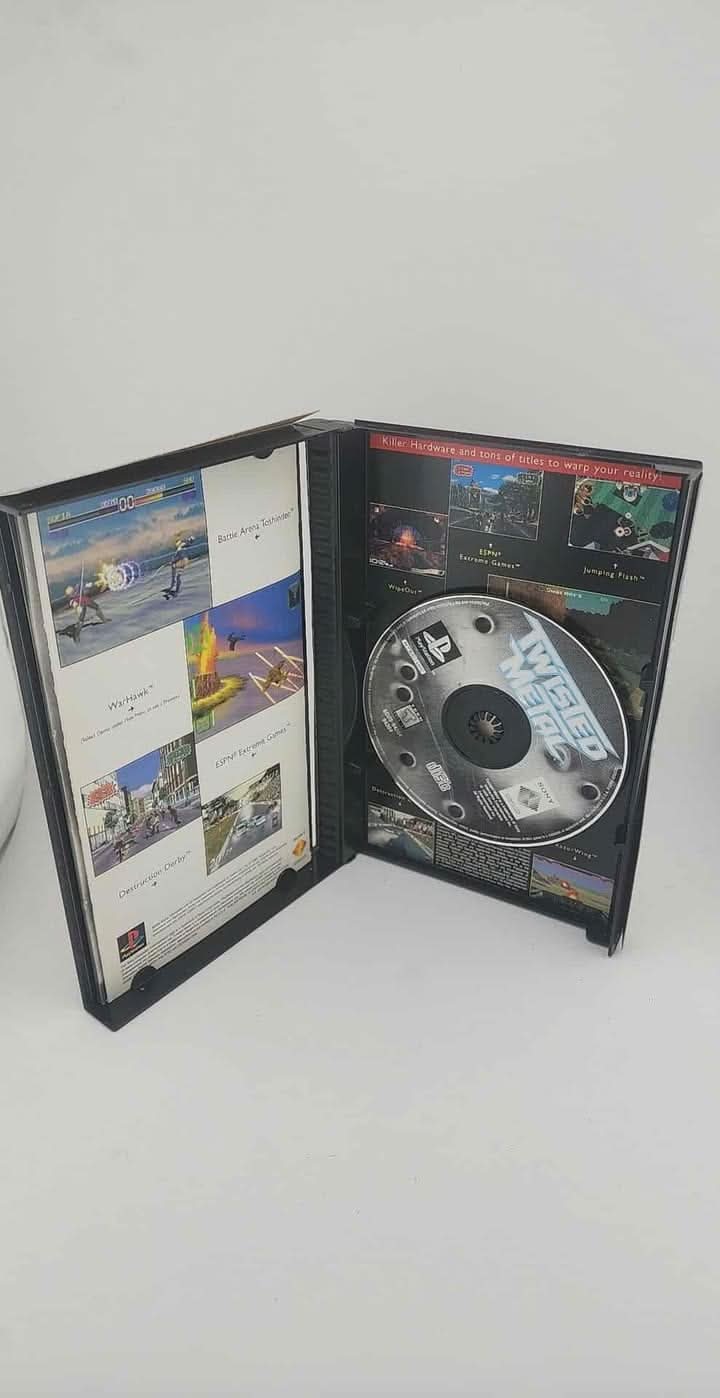 Twisted Metal Long Box Playstation PS1 sony