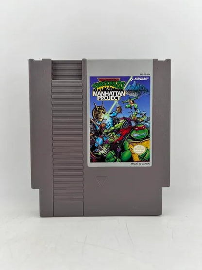 Teenage Mutant Ninja Turtles III 3 The Manhattan Project Nintendo NES