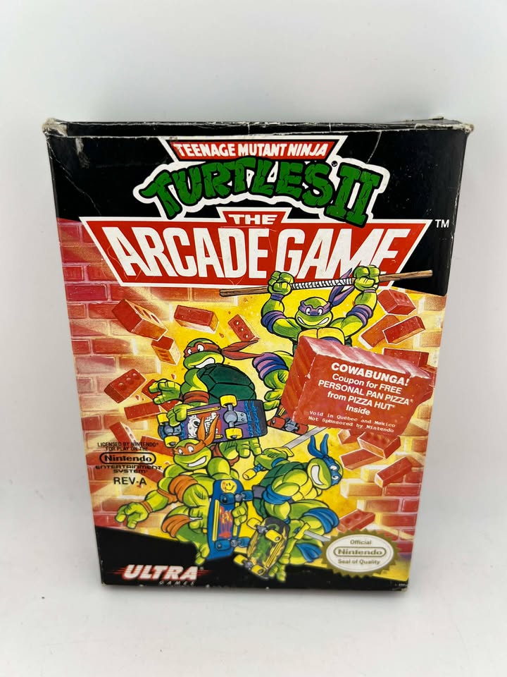Teenage Mutant Ninja Turtles  II 2 The Arcade Game Nintendo Nes