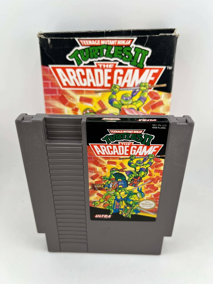 Teenage Mutant Ninja Turtles  II 2 The Arcade Game Nintendo Nes