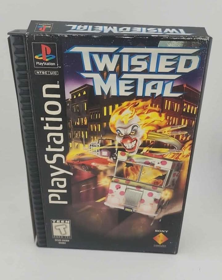 Twisted Metal Long Box Playstation PS1 sony