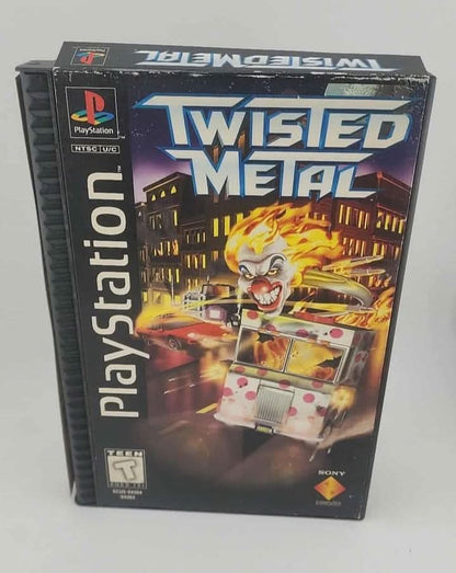 Twisted Metal Long Box Playstation PS1 sony
