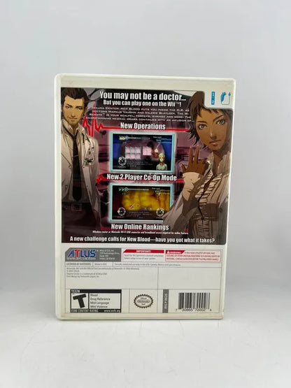 Trauma Center New Blood Nintendo Wii