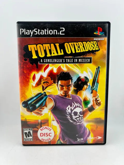 Total Overdose A Gunslinger's Tale in Mexico Playstation 2 PS2