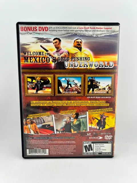 Total Overdose A Gunslinger's Tale in Mexico Playstation 2 PS2