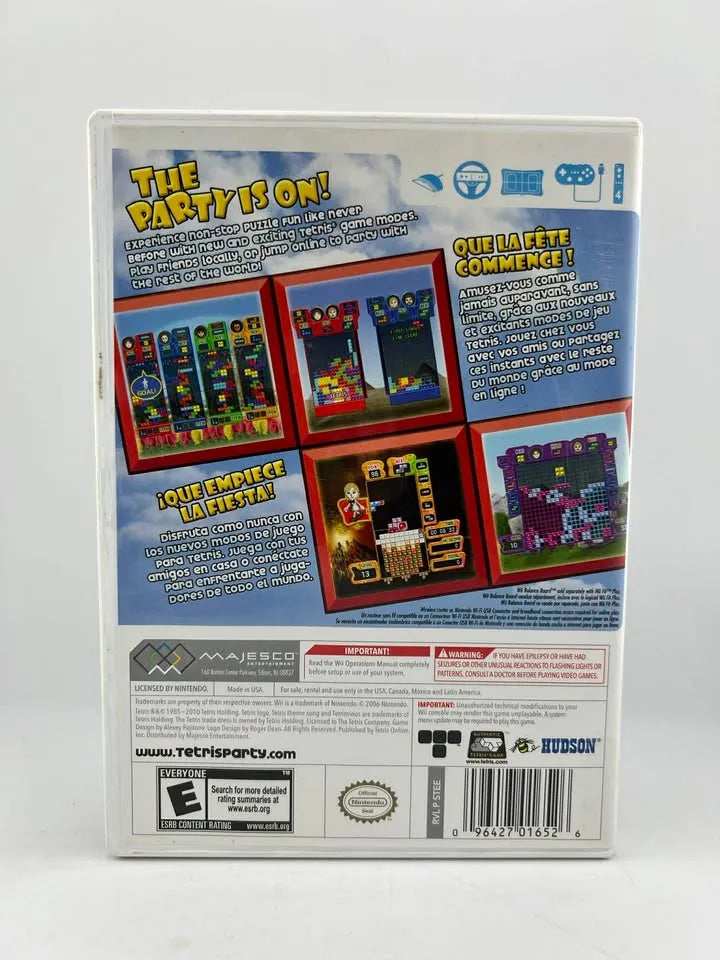 Tetris Party Deluxe Nintendo Wii