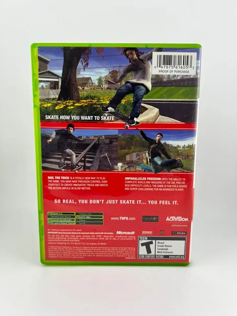 Tony Hawk Project 8 Xbox