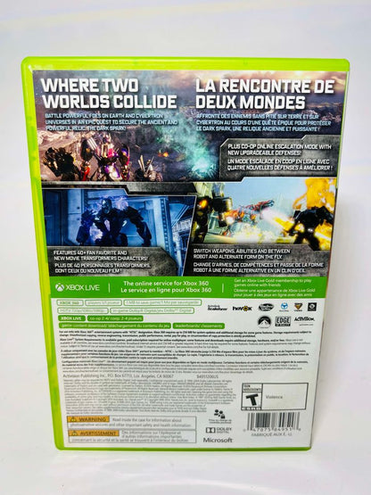 TRANSFORMERS RISE OF THE DARK SPARK (XBOX 360 X360) - jeux video game-x