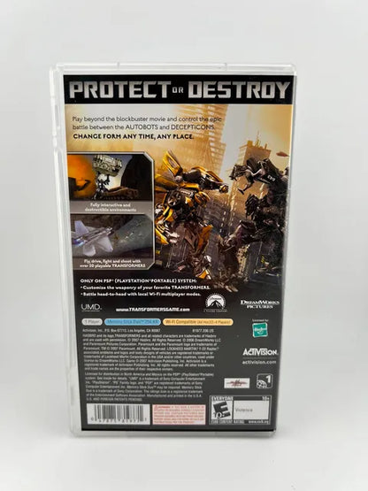 Transformers: The Game PlayStation Portable PSP