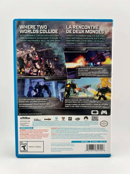 Transformers: Rise of the Dark Spark Nintendo WiiU