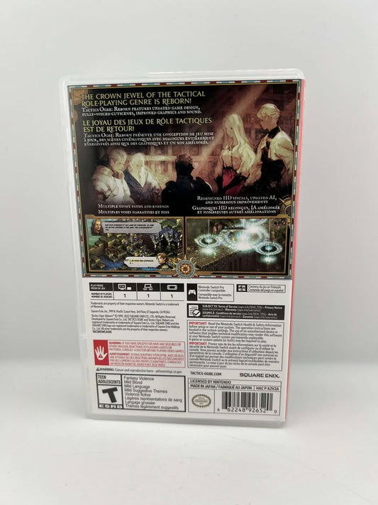 Tactics Ogre: Reborn Nintendo Switch
