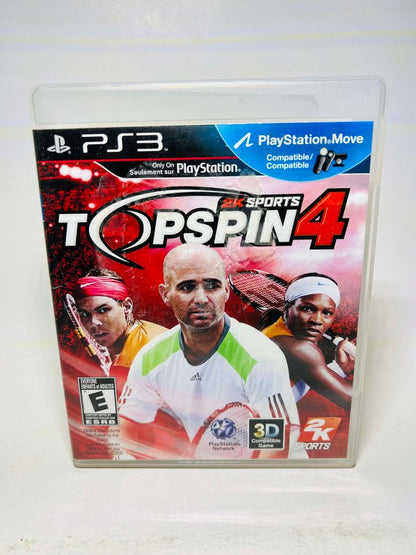 TOP SPIN 4 PLAYSTATION 3 PS3 - jeux video game-x