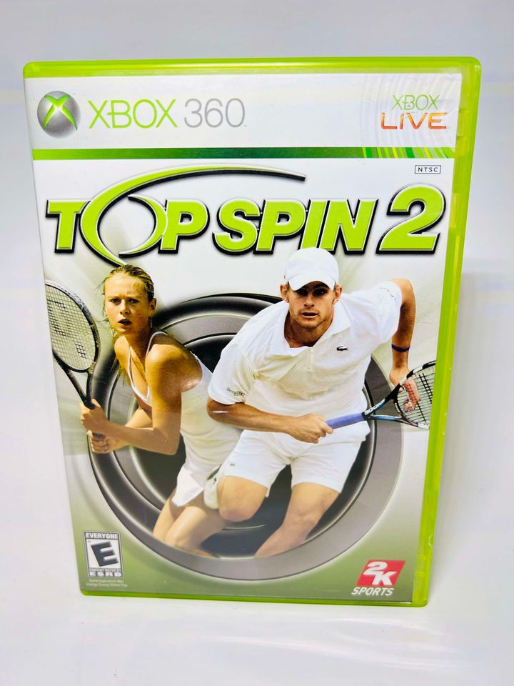 TOP SPIN 2 XBOX 360 X360 - jeux video game-x