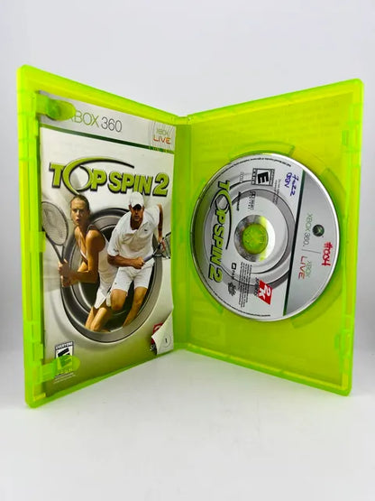 Top Spin 2 Xbox 360 X360