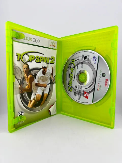 Top Spin 2 Xbox 360 X360