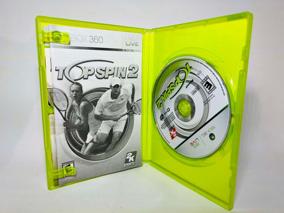 TOP SPIN 2 XBOX 360 X360 - jeux video game-x