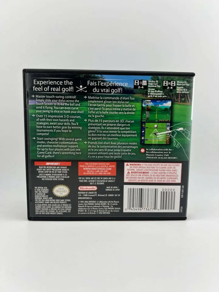 True Swing Golf Nintendo DS
