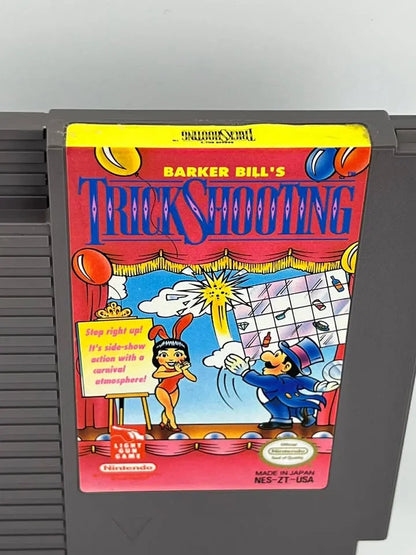 Barker Bill's Trick Shooting Nintendo NES
