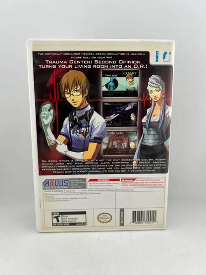 Trauma Center Second Opinion Nintendo Wii