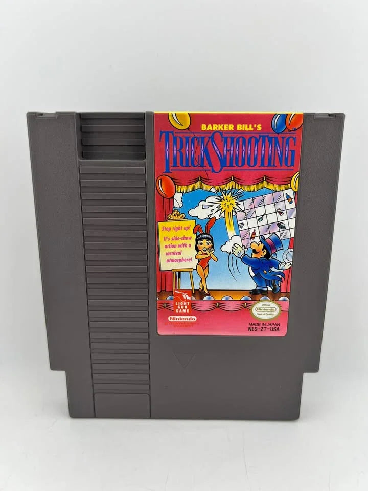 Barker Bill's Trick Shooting Nintendo NES