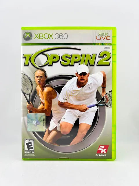 Top Spin 2 Xbox 360 X360