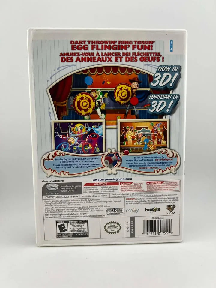 Toy Story Mania Nintendo Wii