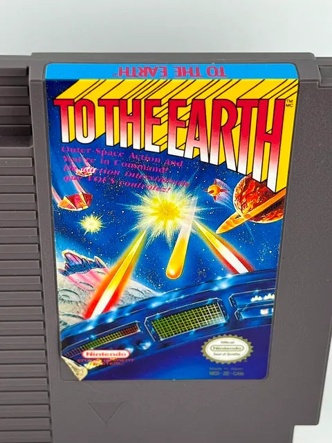 To The Earth Nintendo Nes