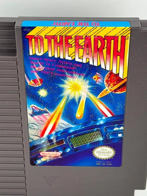 To The Earth Nintendo Nes