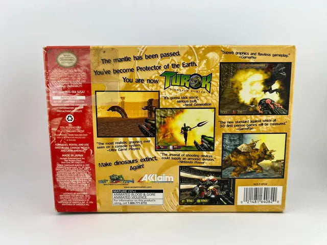 Turok Dinosaur Hunter Nintendo 64 N64