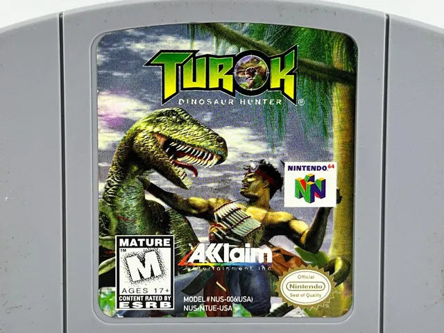 Turok Dinosaur Hunter Nintendo 64 N64