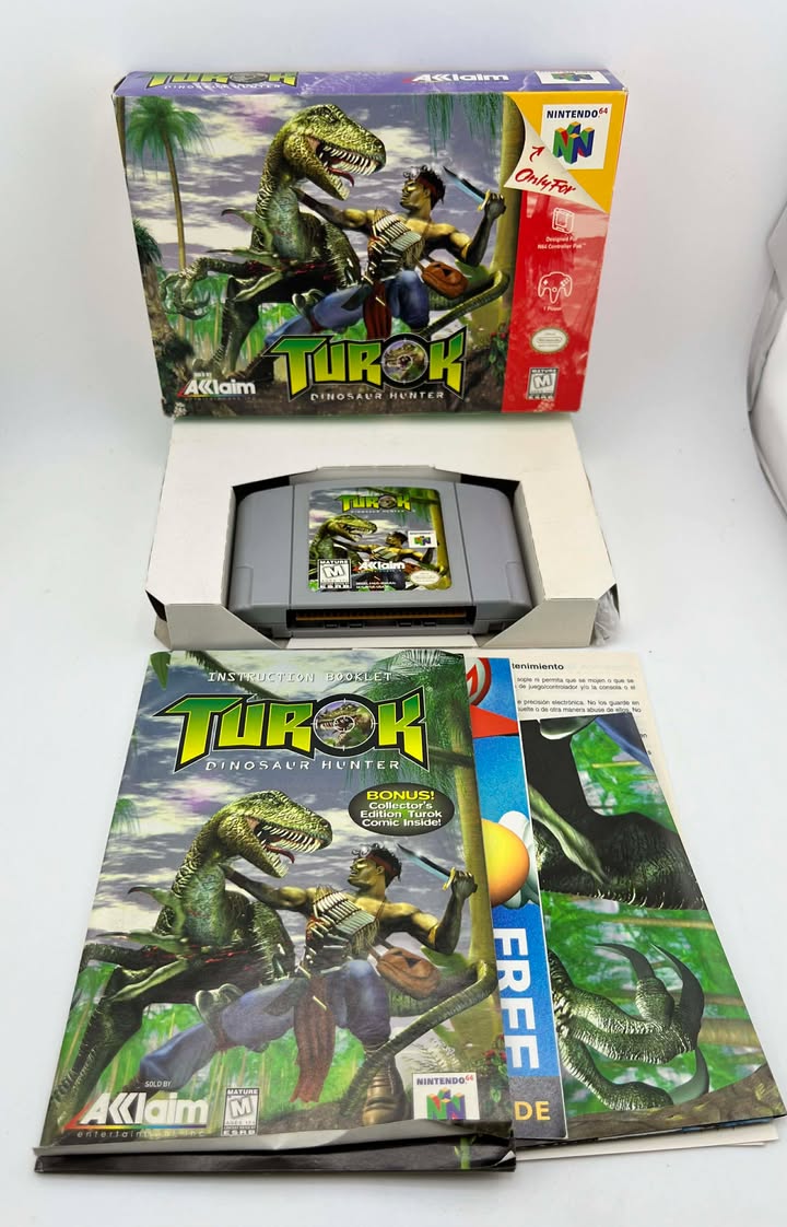 Turok Dinosaur Hunter Nintendo 64 N64