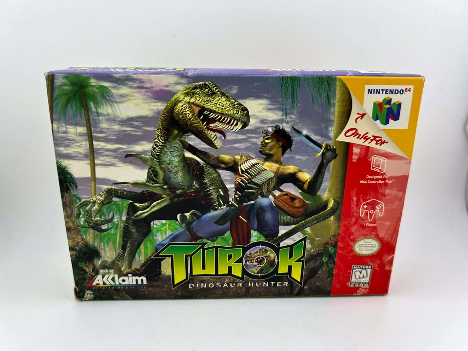 Turok Dinosaur Hunter Nintendo 64 N64