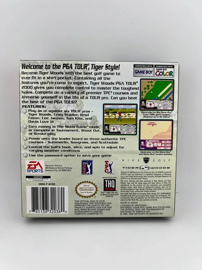 Tiger Woods PGA Tour 2000 Game Boy Color GBC