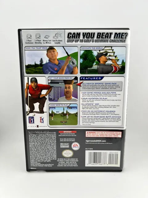 Tiger Woods PGA Tour 2004 Nintendo Gamecube NGC