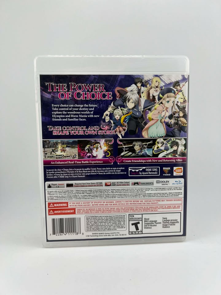 Tales of Xillia 2 Playstation 3 PS3