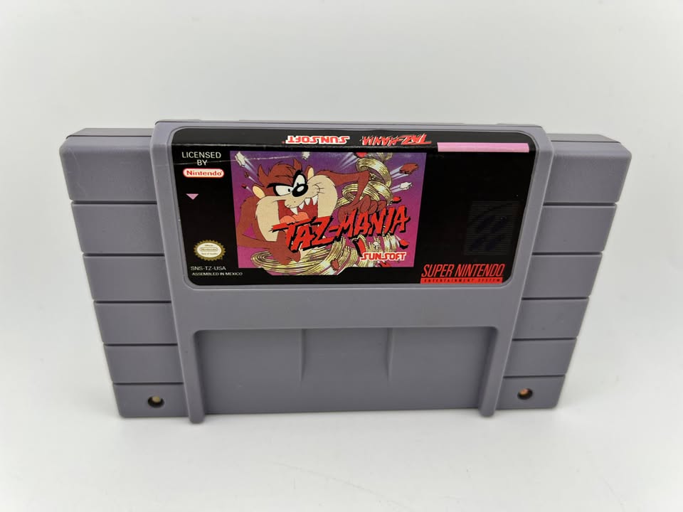 Taz-Mania Super Nintendo SNES