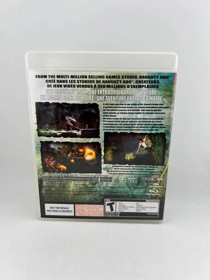 Uncharted Drake's Fortune Game of the Year Not for Resale Playstation 3 PS3