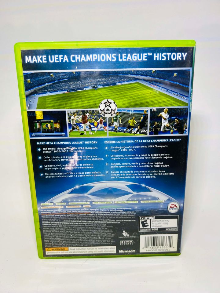 UEFA CHMAPIONS LEAGUE 2006-2007 (XBOX 360 X360) - jeux video game-x