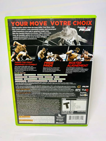 UFC UNDISPUTED 3 (XBOX 360 X360) - jeux video game-x